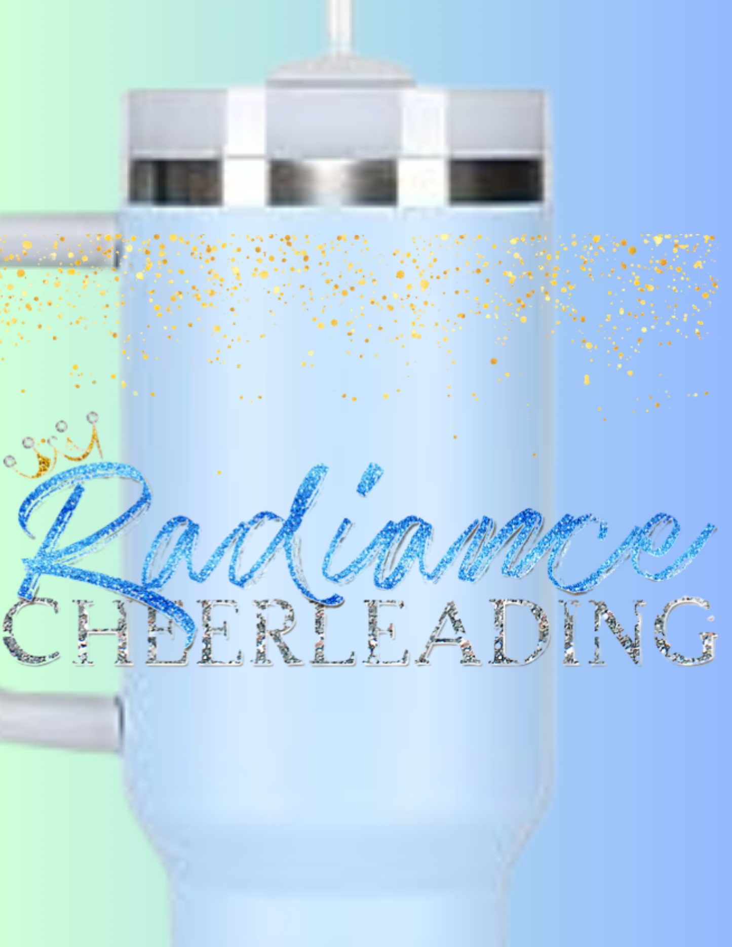 Custom Glitter or Rhintestone Team Tumblers