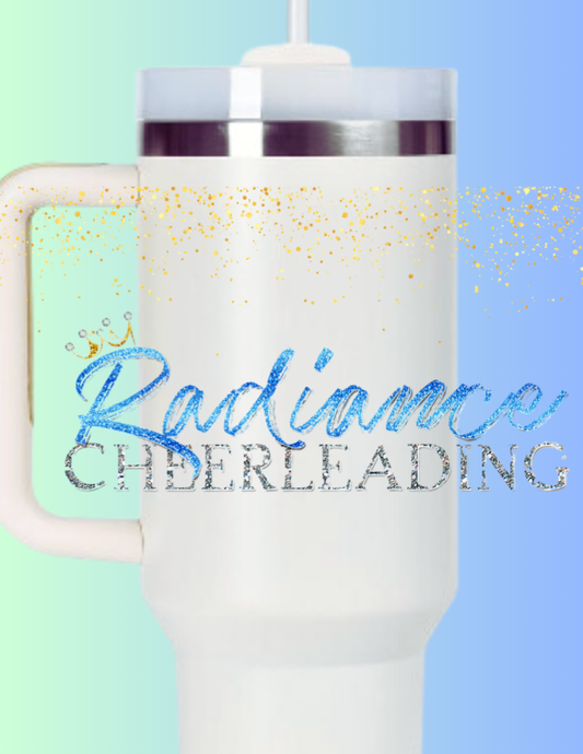 Custom Glitter or Rhintestone Team Tumblers