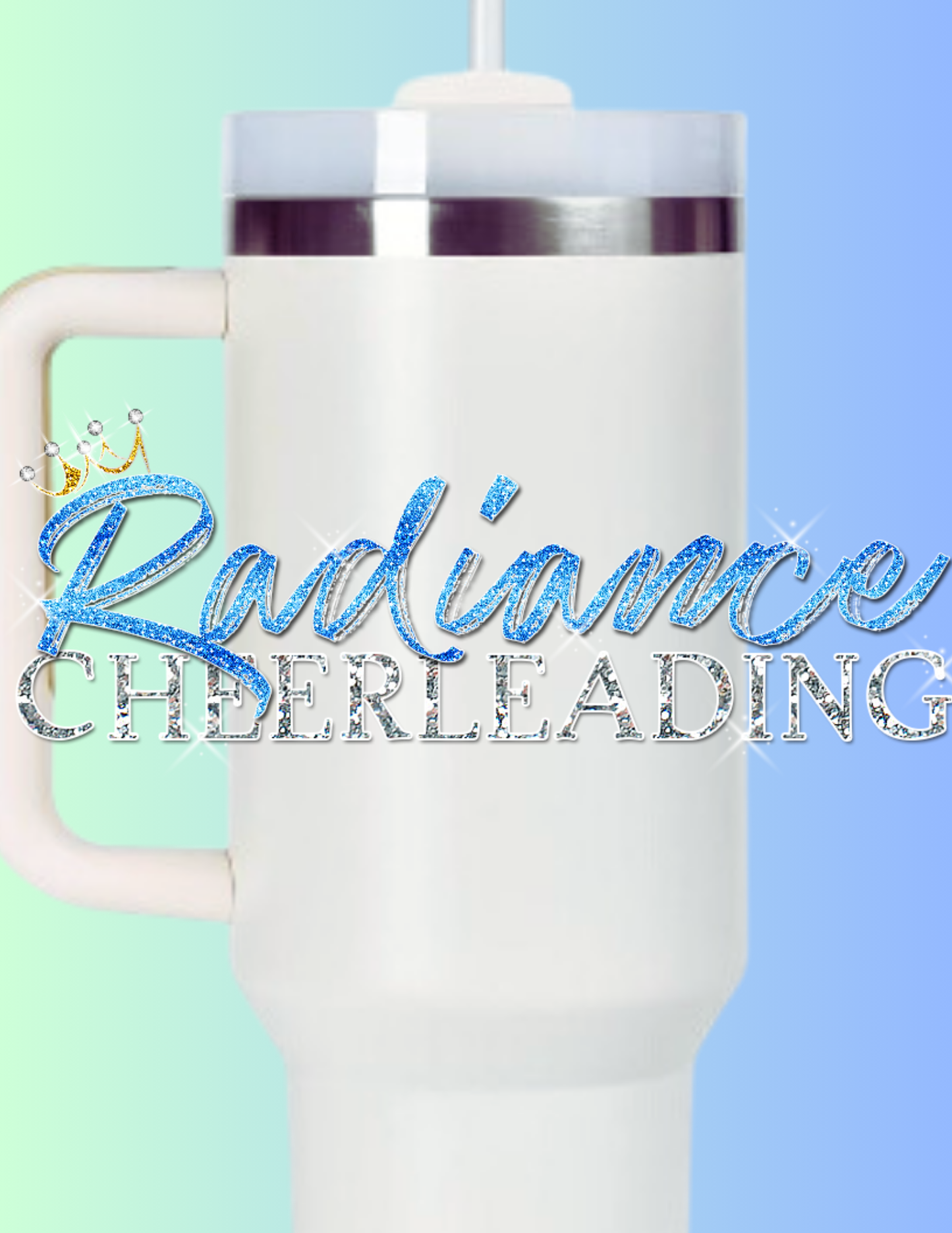 Custom Glitter or Rhintestone Team Tumblers