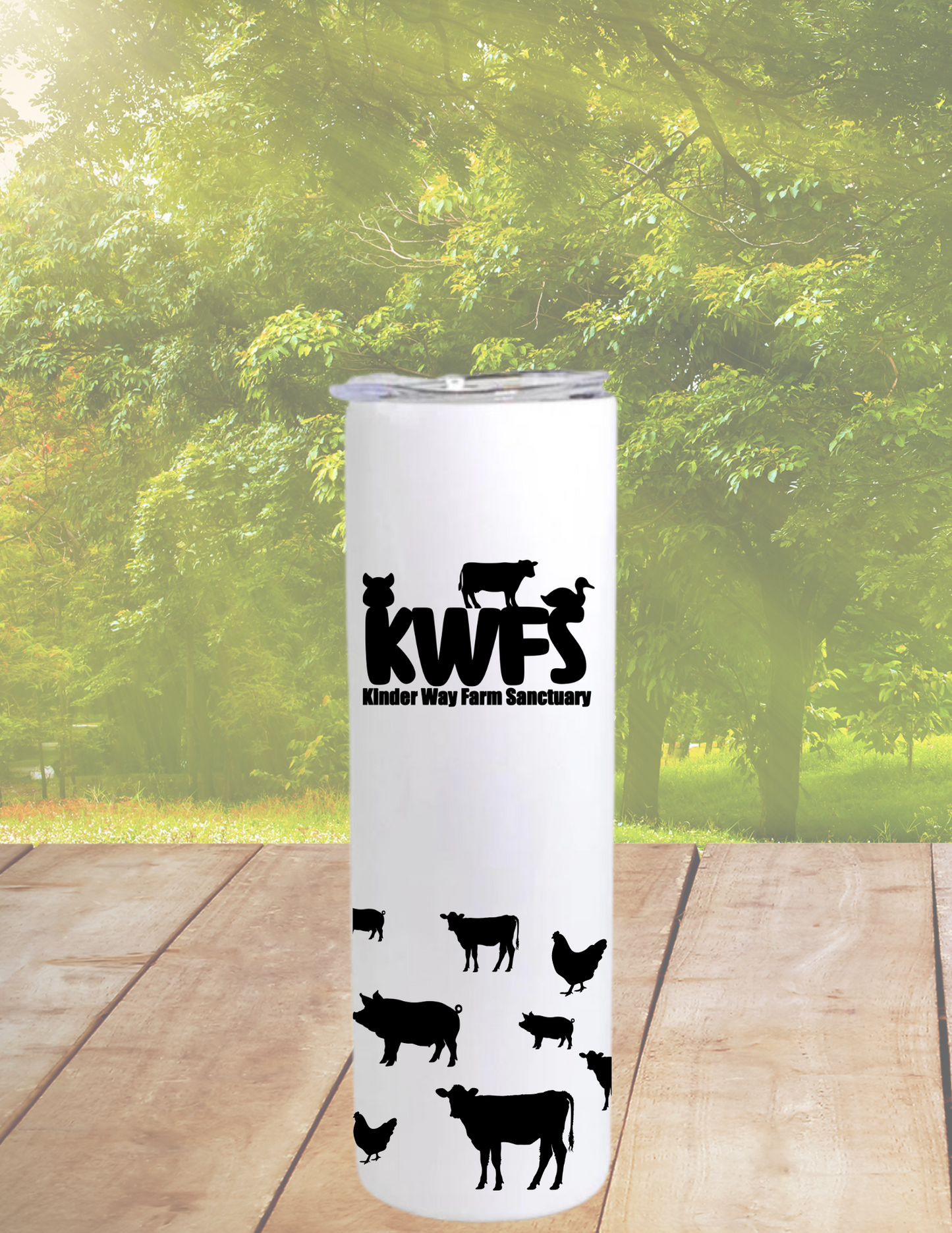 KWBFS- 30 oz skinny tumbler