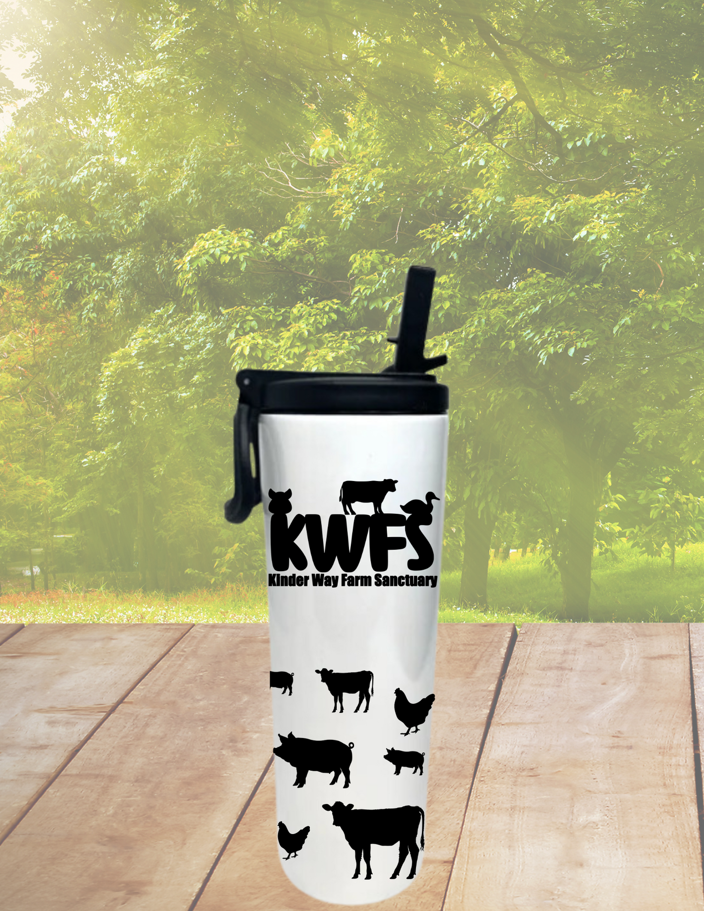 KWBFS- 20 oz flip top sports bottle