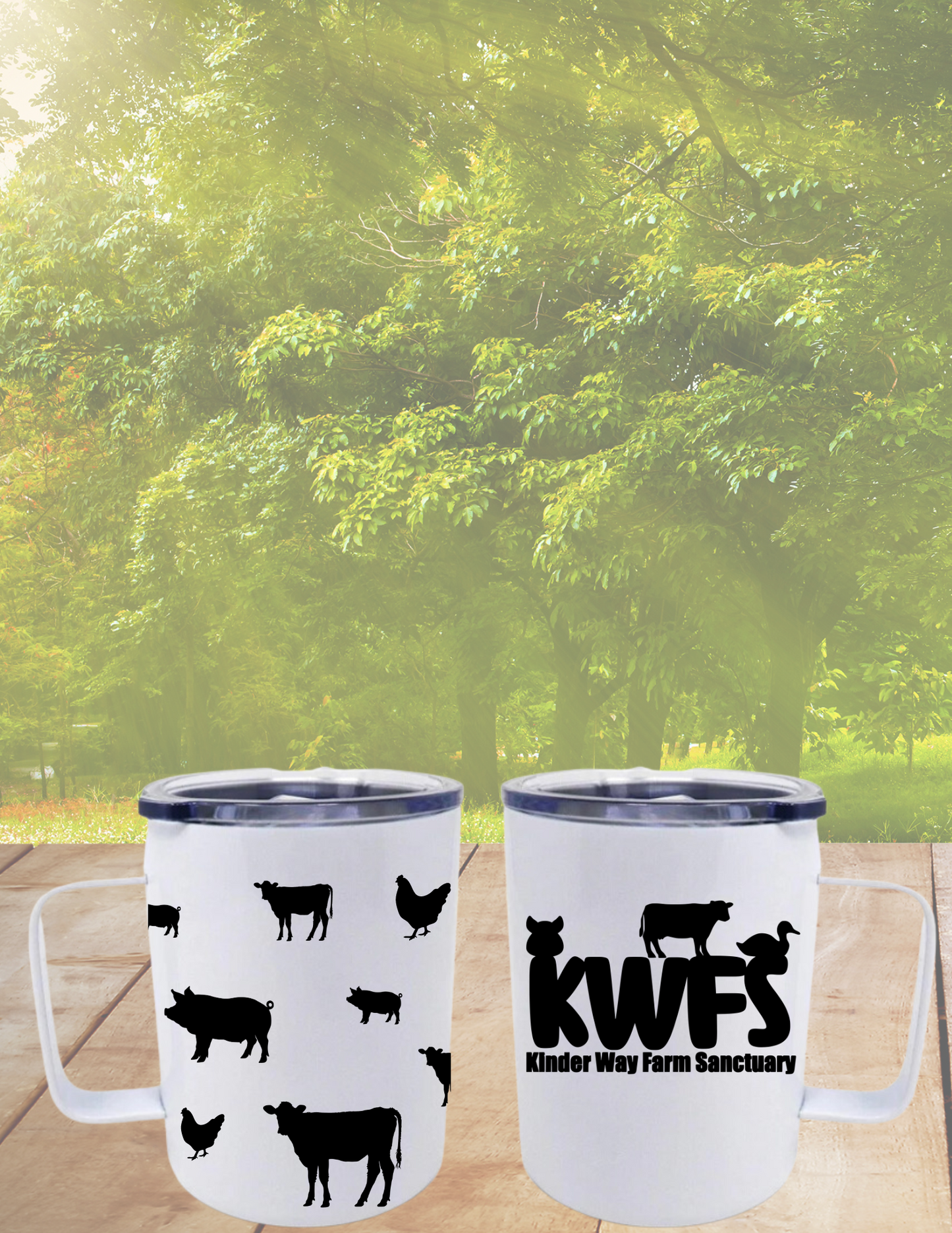 KWBFS- 20 oz Camping coffee cup.