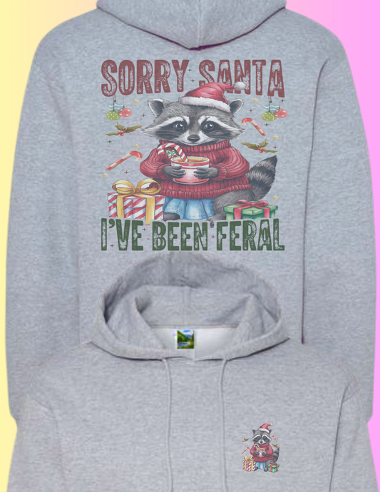 Sorry Santa- Cutesy Raccoon